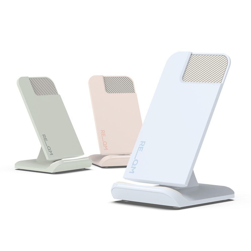 리큐엠 15W 카메라보호 고속무선충전기 QS1500 삼성갤럭시 S24 아이폰 최신기종호환