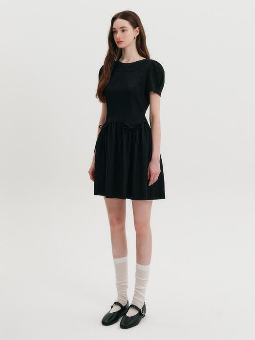 로지 셔링 미니 드레스 / ROSY SHIRRING MINI DRESS_2colors