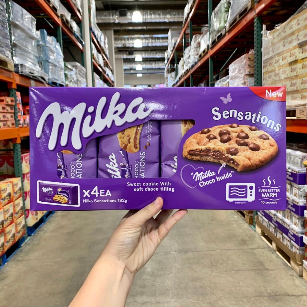 milka 밀카 센세이션 초콜릿 쿠키 폴란드 수입 초코스낵 코스트코 728g