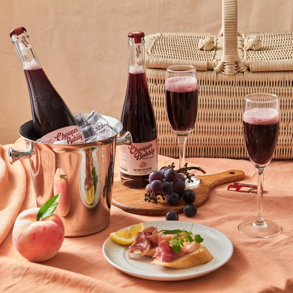 츄퍼 버블리 피치 샹그리아 375ml