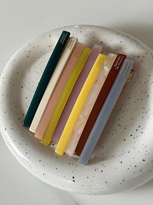 Simple bar hair-pin (9color)