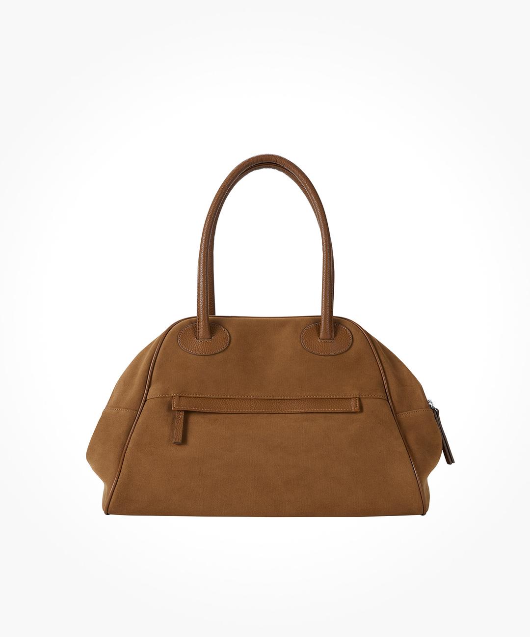 TWO ZIPPER BAG SUEDE ORIGINAL(DONUT)