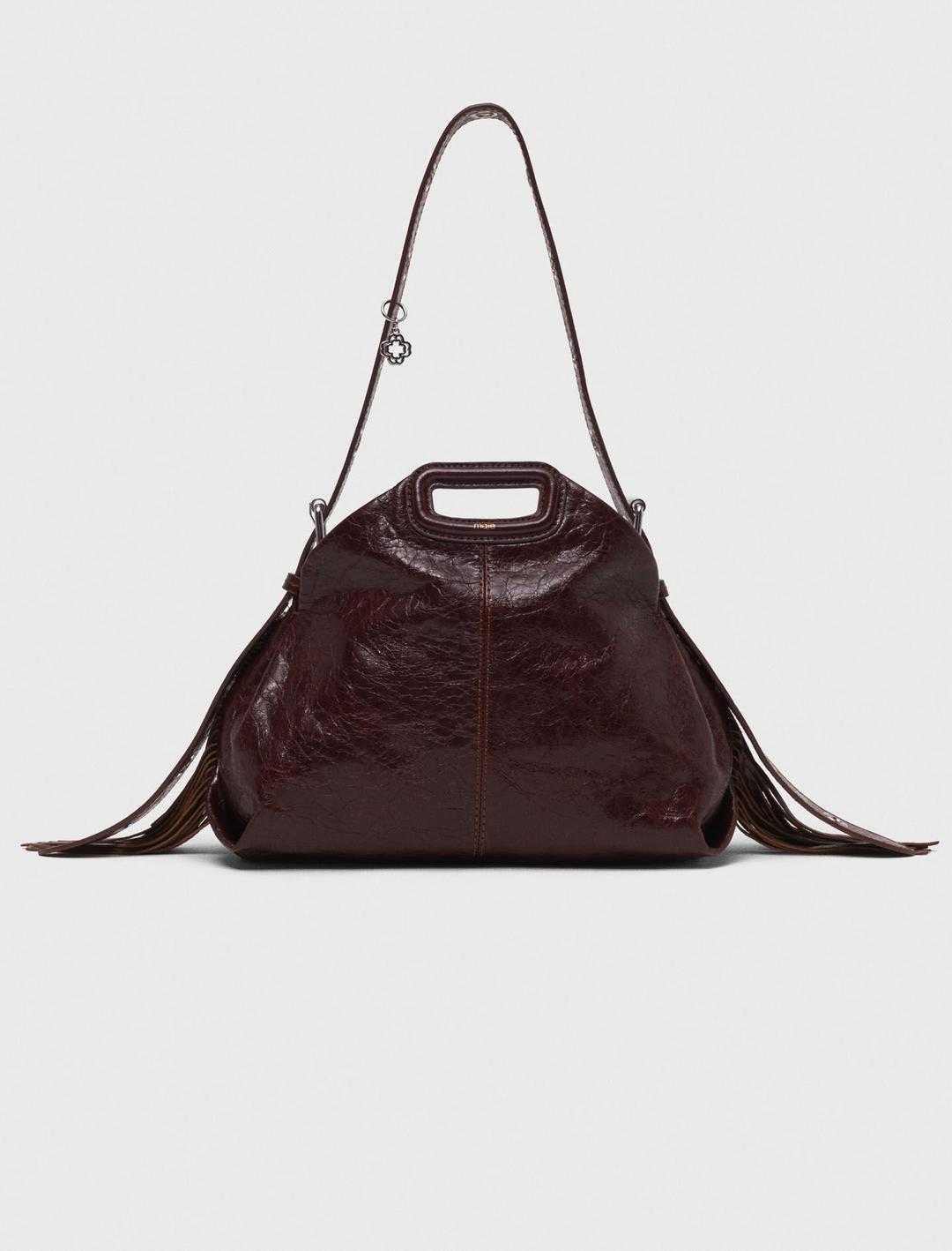 Tasche Miss M aus Craqulé-Leder