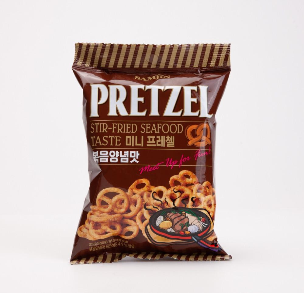 삼진 미니 프레첼 볶음양념맛 70g : 여기요몰