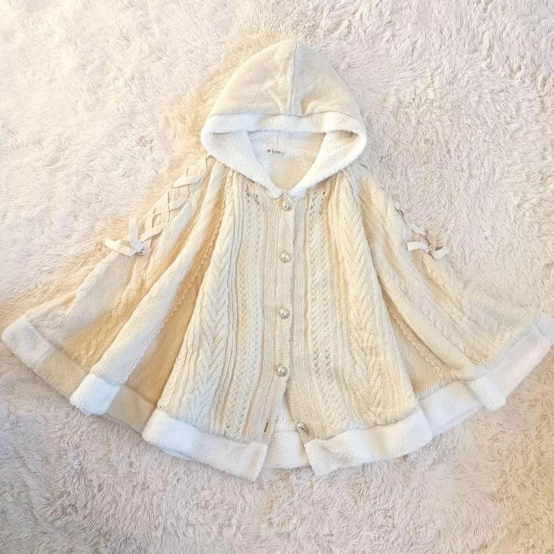 엑시즈팜 판초 케이프 코트 히메갸루 라떼갸루 달천깔 | 후루츠패밀리