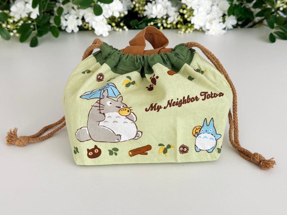 지브리 2024 토토로 고양이버스 도시락 주머니
