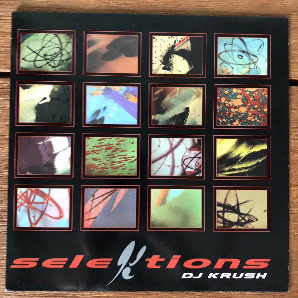 [희귀 초판 Mo Wax 레이블 LP] DJ Krush ( 디제이 크러쉬 ) – Selections / Mos Def 및 Tragedy 참여 [Futura 2000 Artwork]