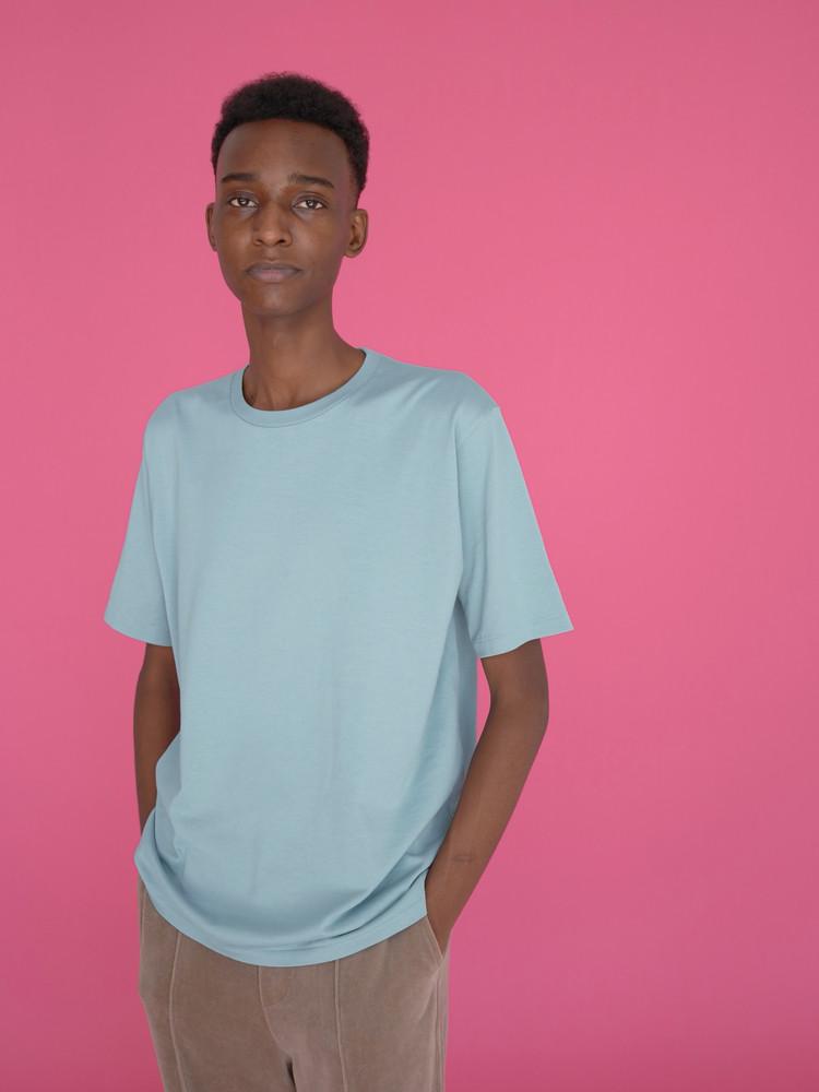 22SS AURALEE LUSTER PLAITING TEE 오라리 반팔 티셔츠