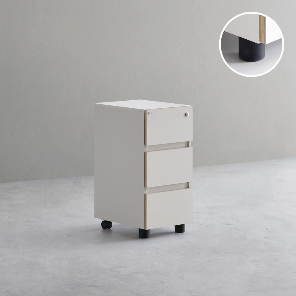 데스커 3단 슬림서랍 (글라이드,잠금장치형) DVDSAP2303A