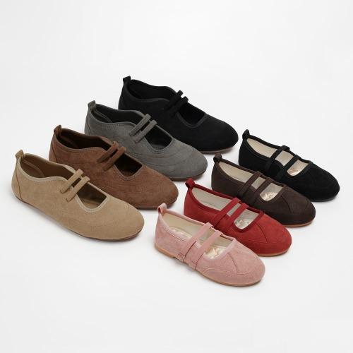 아망뜨 밴딩 스트랩 스니커즈