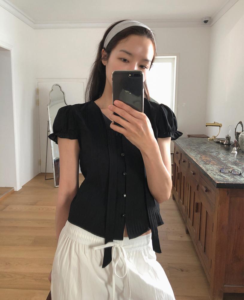 메이비베이비 Preena Blouse (2colors)  (예약주문 5/20이후 순차발송)