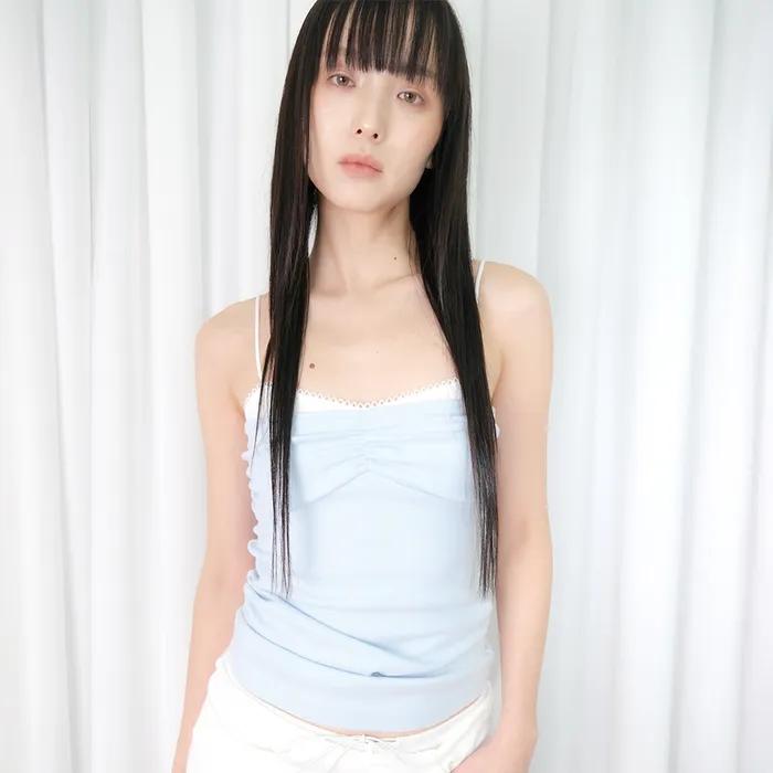 레이어드 소프트 니트 캐미솔 _베이비 소라