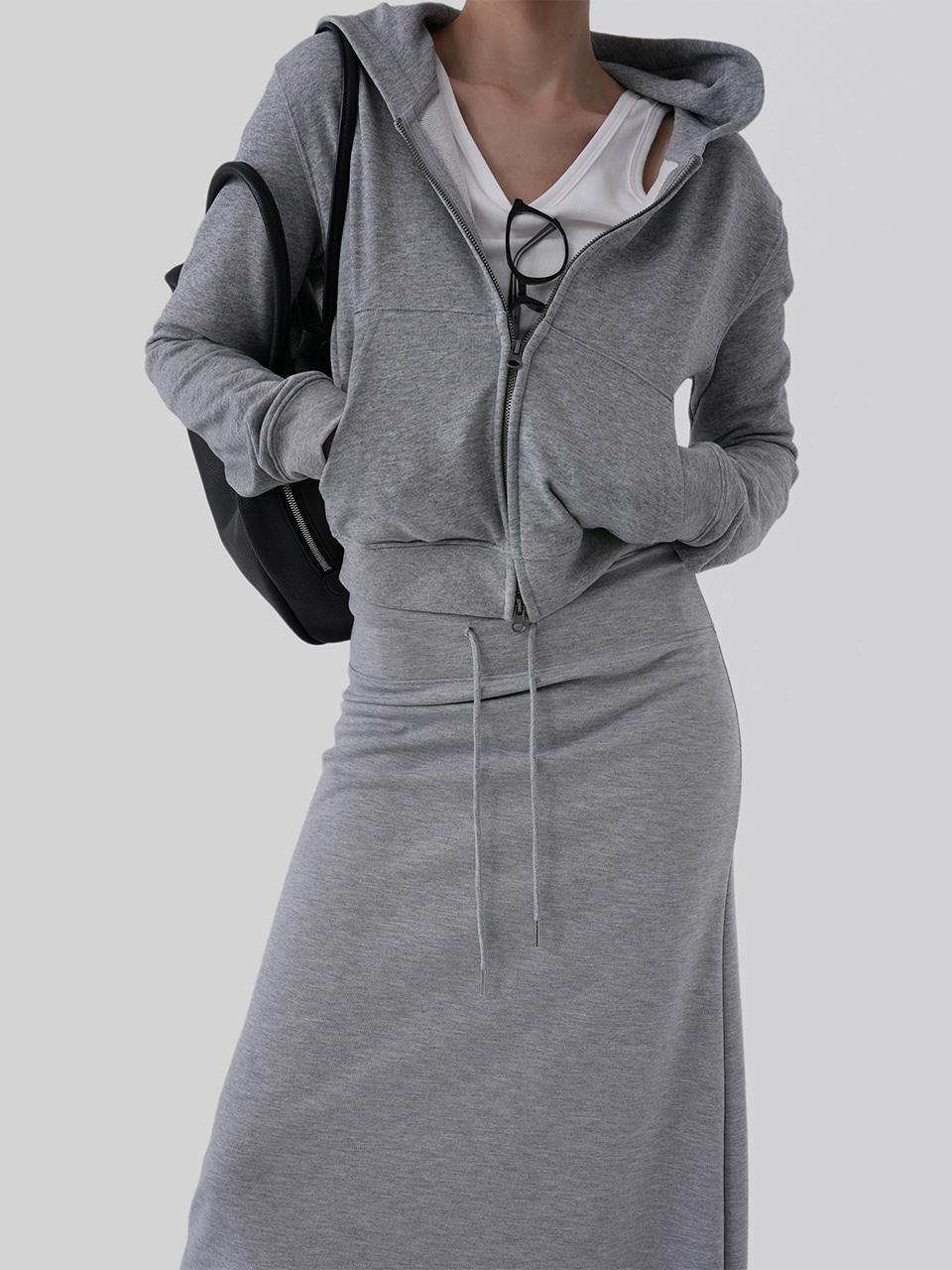 어텀 [made]토비슬림후드집업