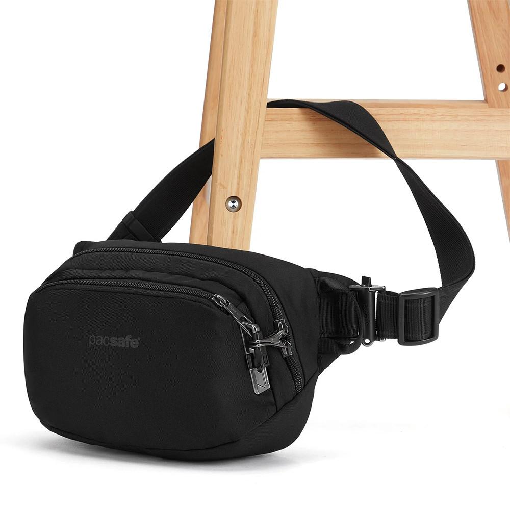 팩세이프 슬링백 도난방지 소매치기방지 가방 크로스백 힙색 겸용 바이브100