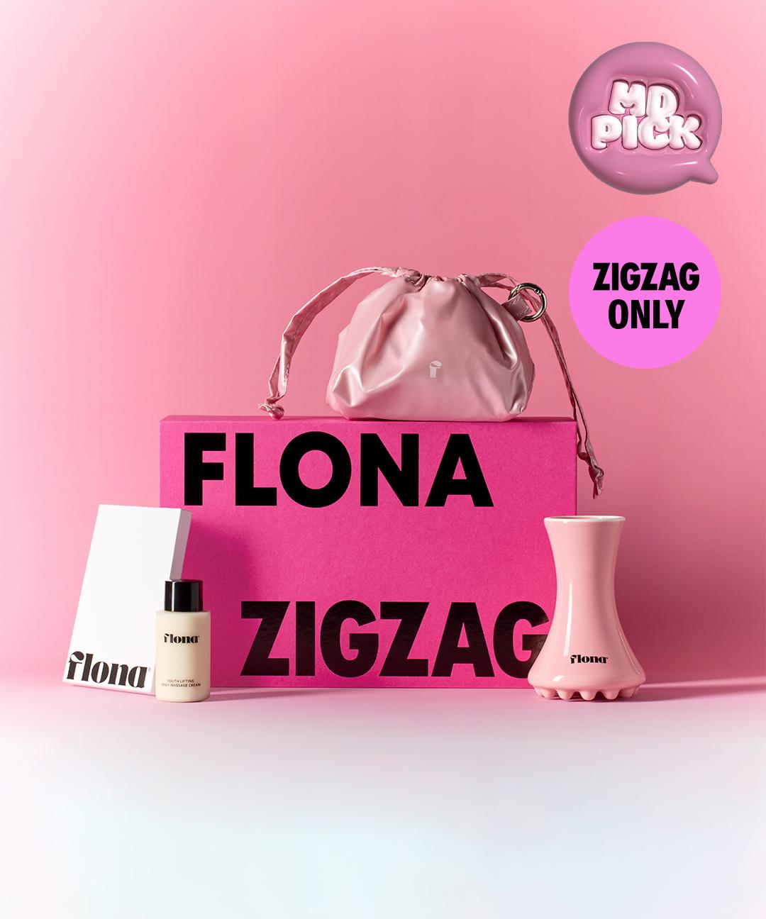 플로나 [🩷핑크 파우치 증정🩷] 플로나 괄사 핑크에디션+바디크림 미니어처 30ml(랜덤)+트라이얼 샘플 키트 1종 *직잭 단독 기획세트