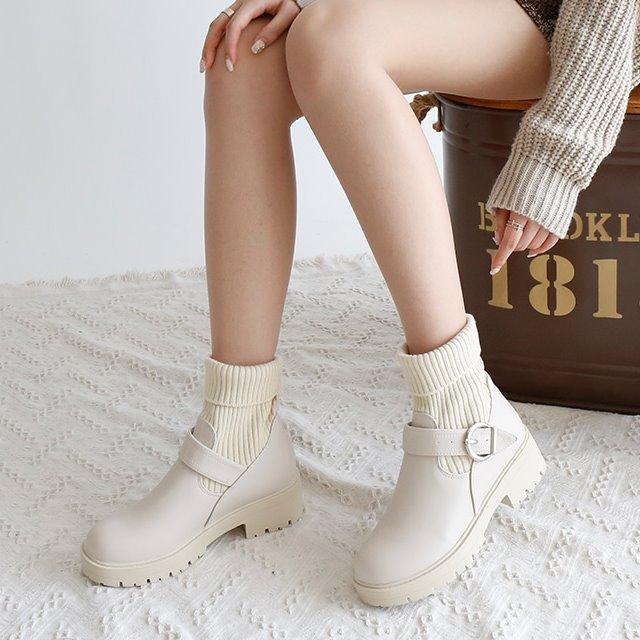 테일르 21K[1-999][991] 니트앵클부츠