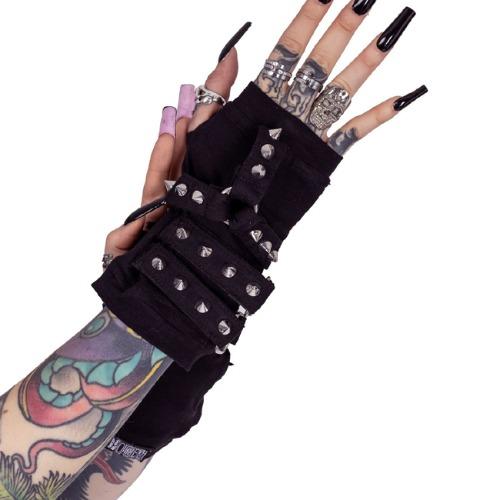 [포이즌인더스트리 by. INNOCENT CLOTHING] 로완 스파이크콘 쇼트 암워머