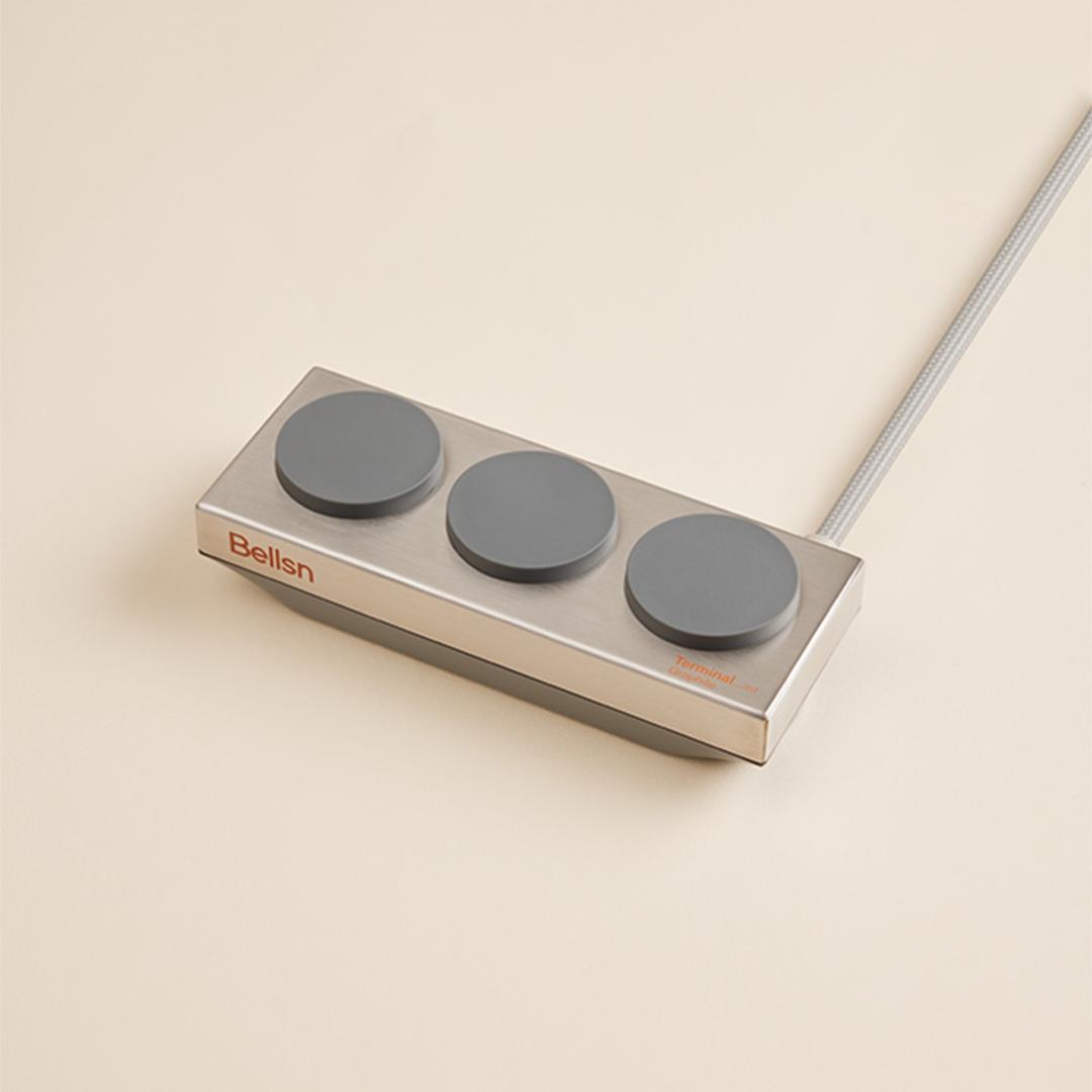 터미널 써드 멀티탭 - 그래파이트