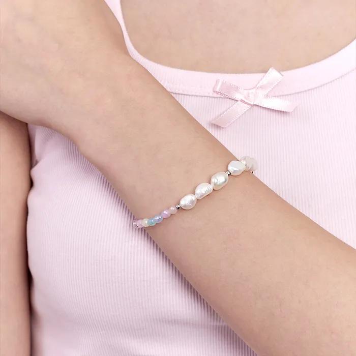 [지민PICK][에스파 카리나 착용] pastel moment daisy bracelet