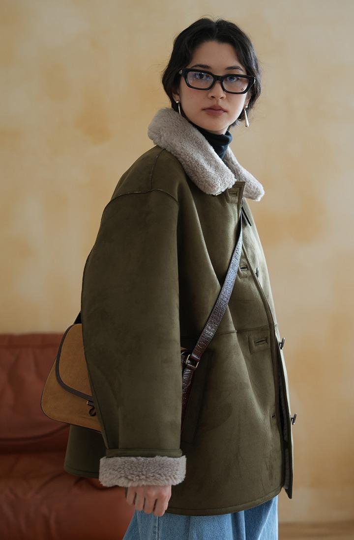 [12/18순차배송]Tail Vegan Leather Mustang (Khaki)