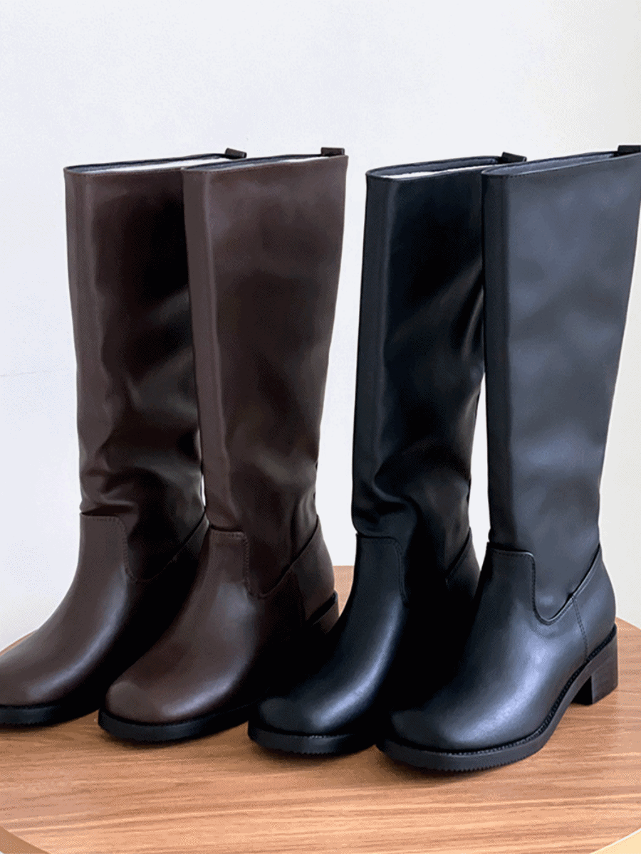 스탠다드 핏 롱부츠