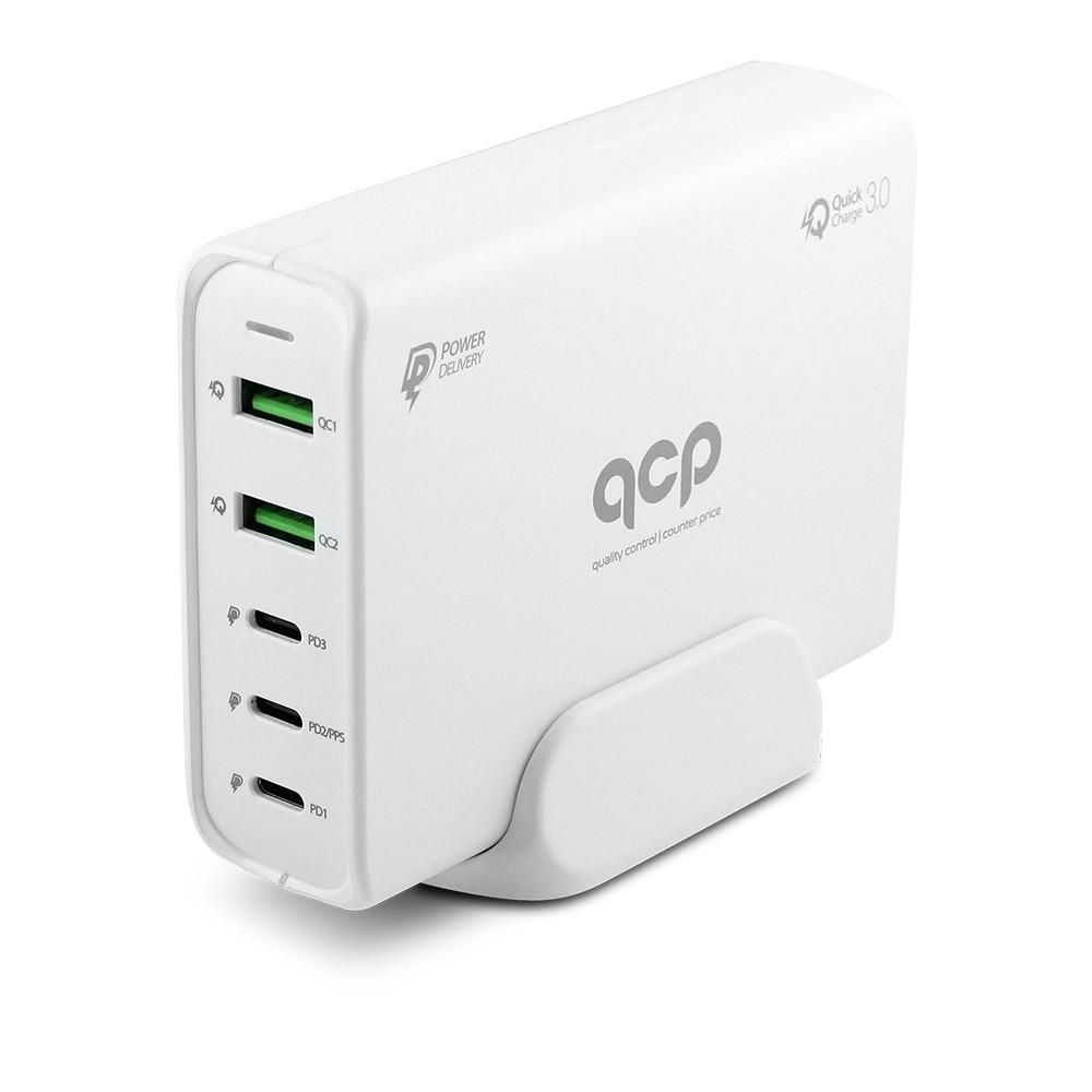 140W PPS PD QC 5포트 스마트폰 휴대폰 고속 멀티 충전기 QCP-ZX5U06T