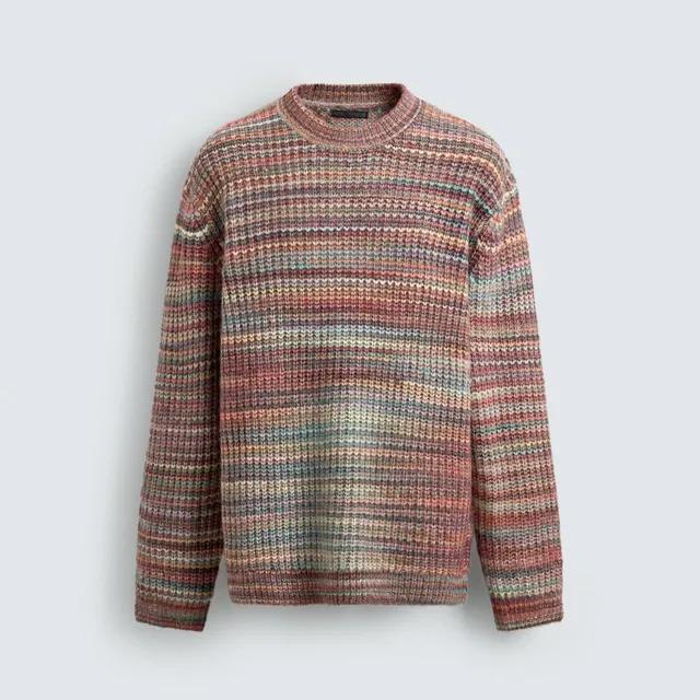 자라 멀티컬러 텍스처 니트 스웨터 2893/345 MULTICOLOURED