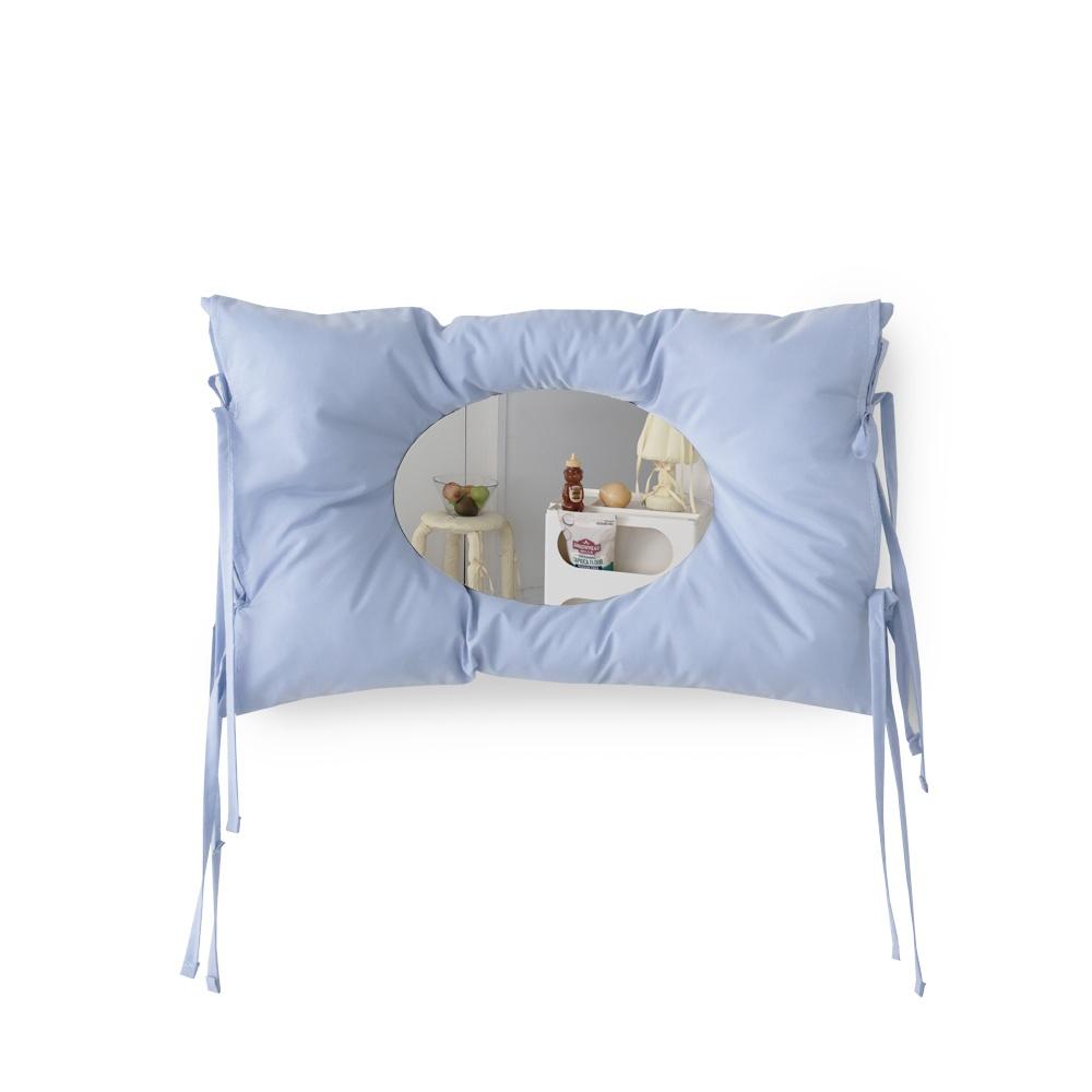 ribbon mirror (sky blue)