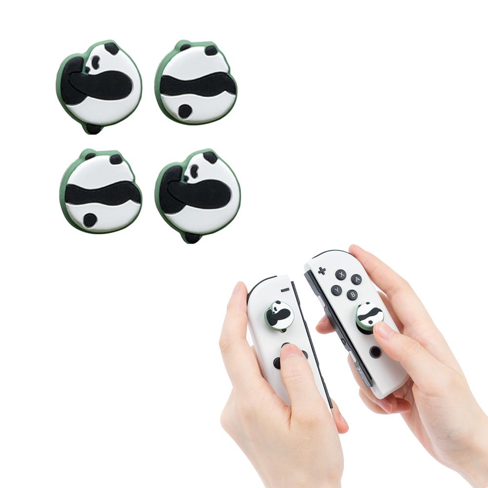 닌텐도 스위치 조이콘 스틱커버 키 캡 긱쉐어 판다
