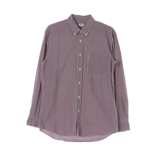 유니클로 (M)와인 포켓 셔츠