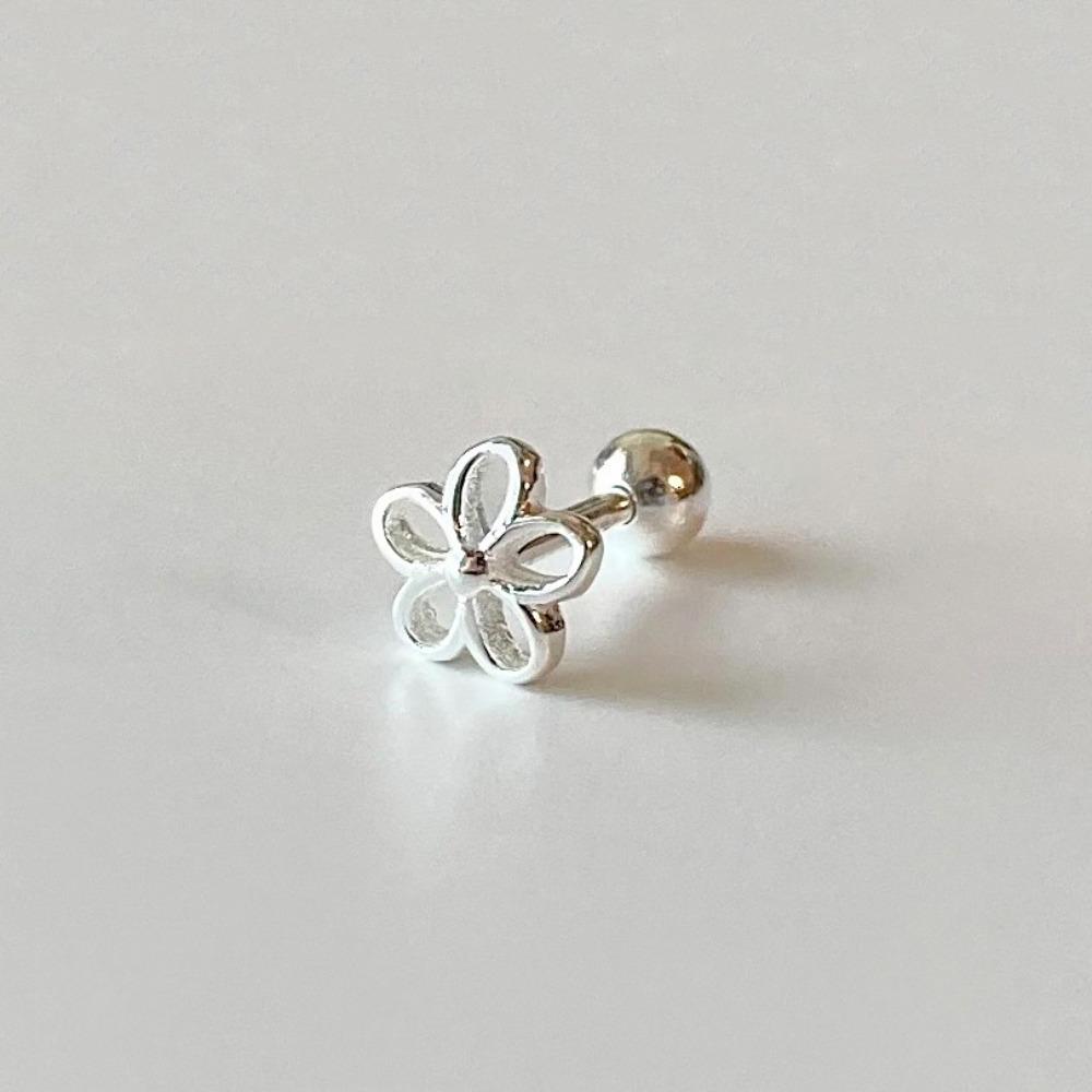 [실버925] 라인 데이지 피어싱