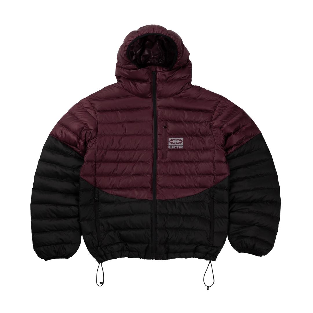 Two-tone Light Down Jacket Purple *11/26 delivery