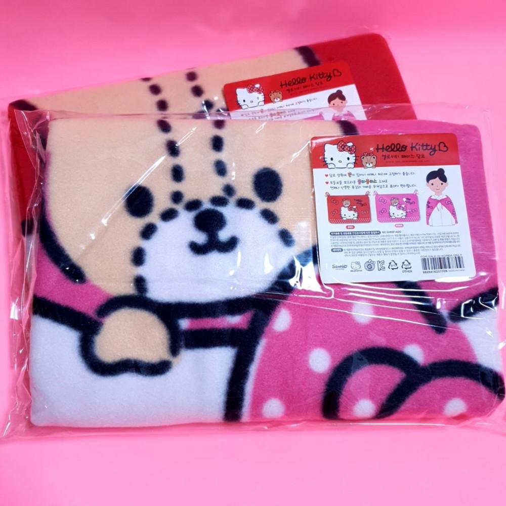 [고전문구/완구] 헬로키티 페이스 담요