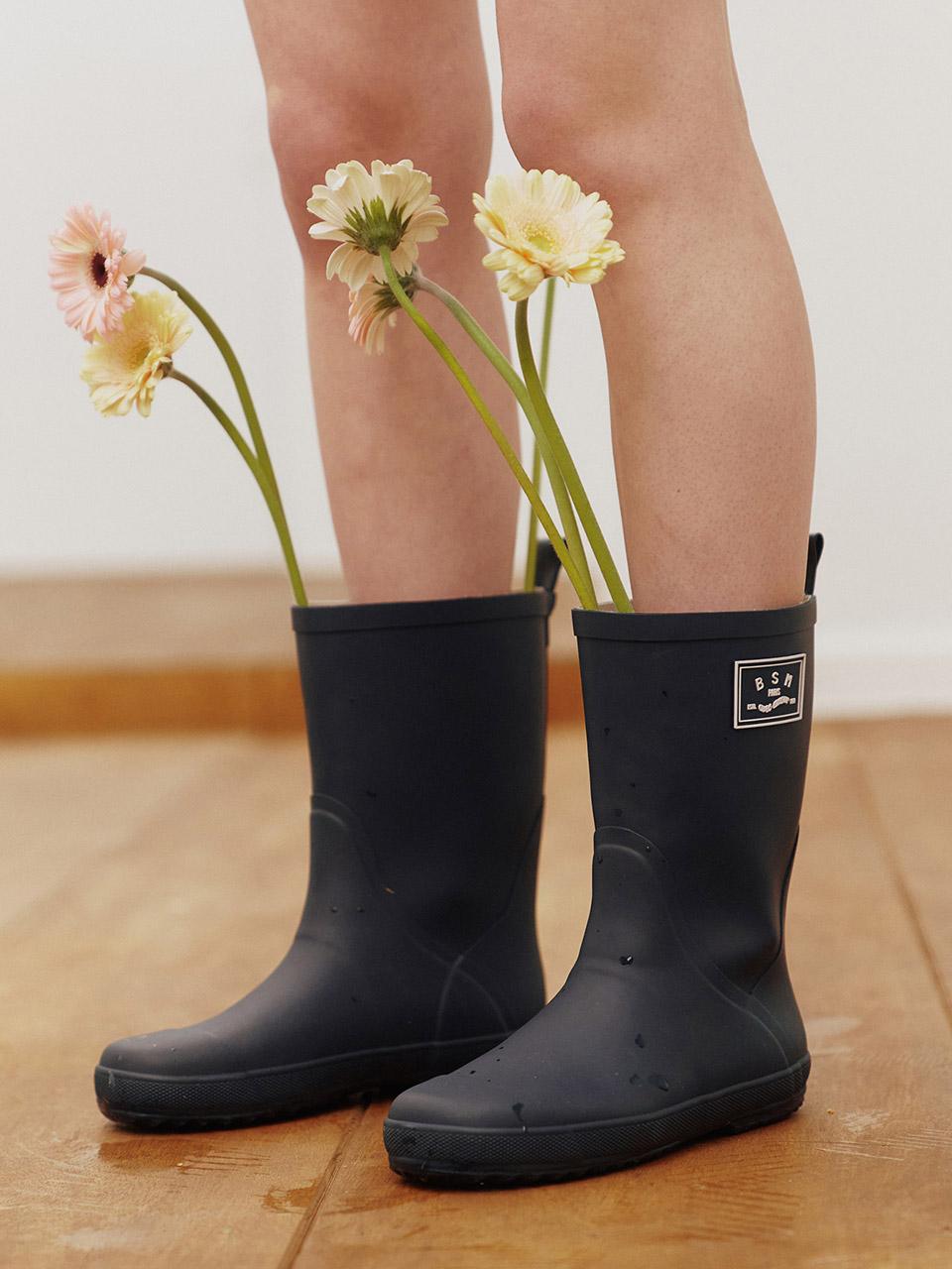 BSM RAIN BOOTS MID - MIDNIGHT NAVY