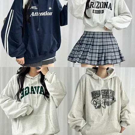 봄신상🌸 입고싶다! 신상 후드티 모음 ✔리뷰극찬 가성비갑 오버핏 긴팔 후드 반집업 크롭후드티 오버핏후드티 빅사이즈 교복후드티 학생후드티  봄후드티