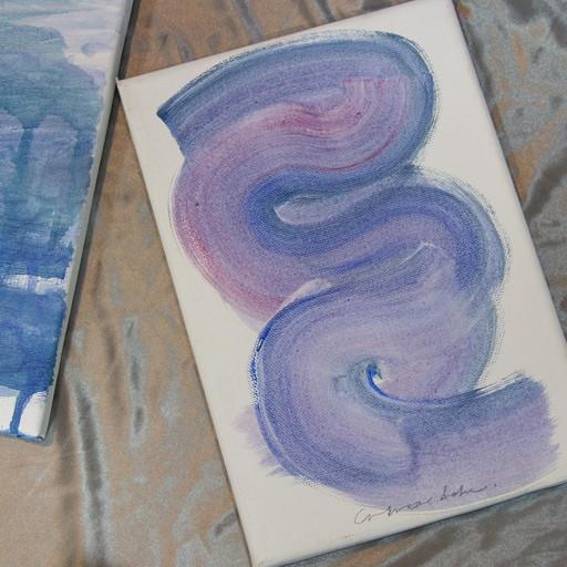 웨이브 페인팅 미술작품/그림선물