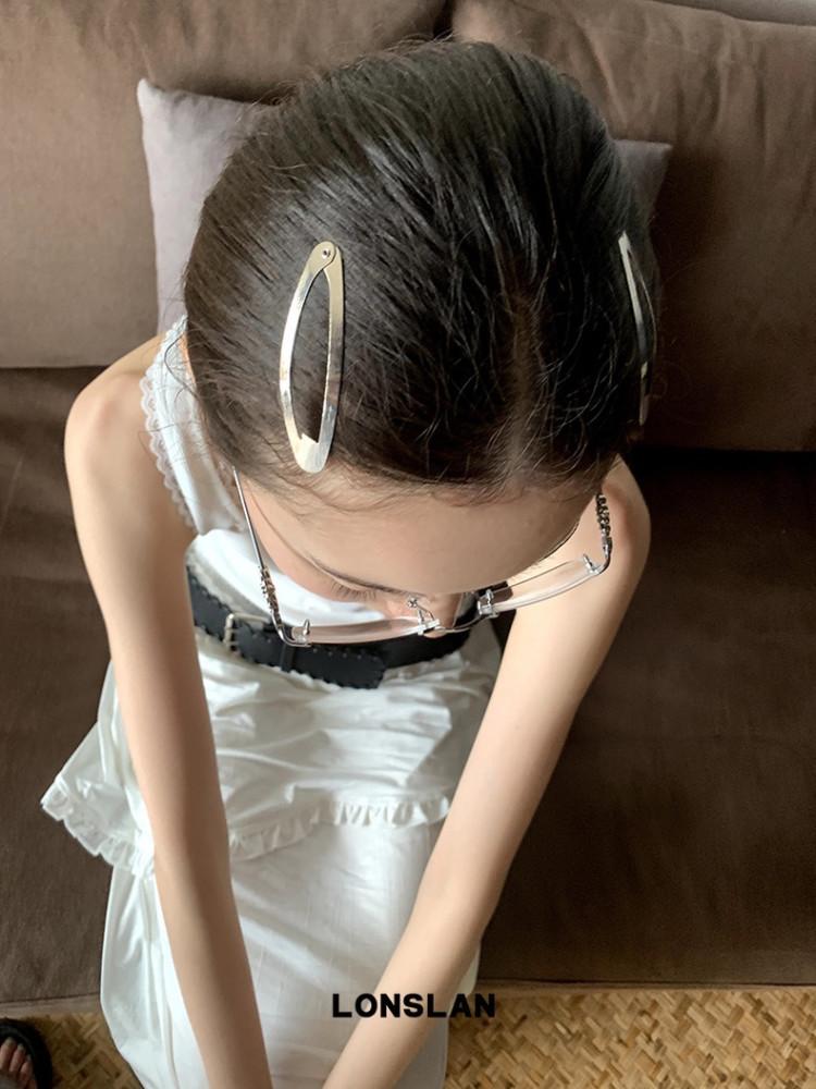 Silver hair pin / 실버 헤어핀 / 실버 머리핀 / 포인트머리핀