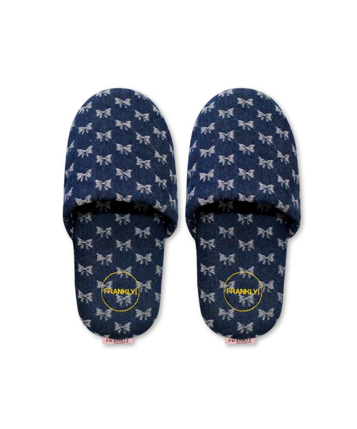 Atelier Slipper - Denim Ribbon, Heavy Blue
