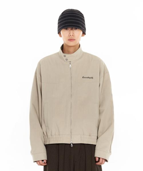 Path Nylon Jacket Beige