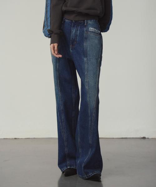 DENIM SECTION PANTS INDIGO
