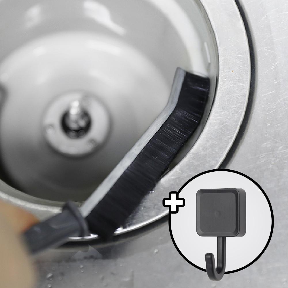 [본사] 아스토니쉬 틈새브러쉬 고강도 청소솔+멀티홀더 욕실 창틀청소