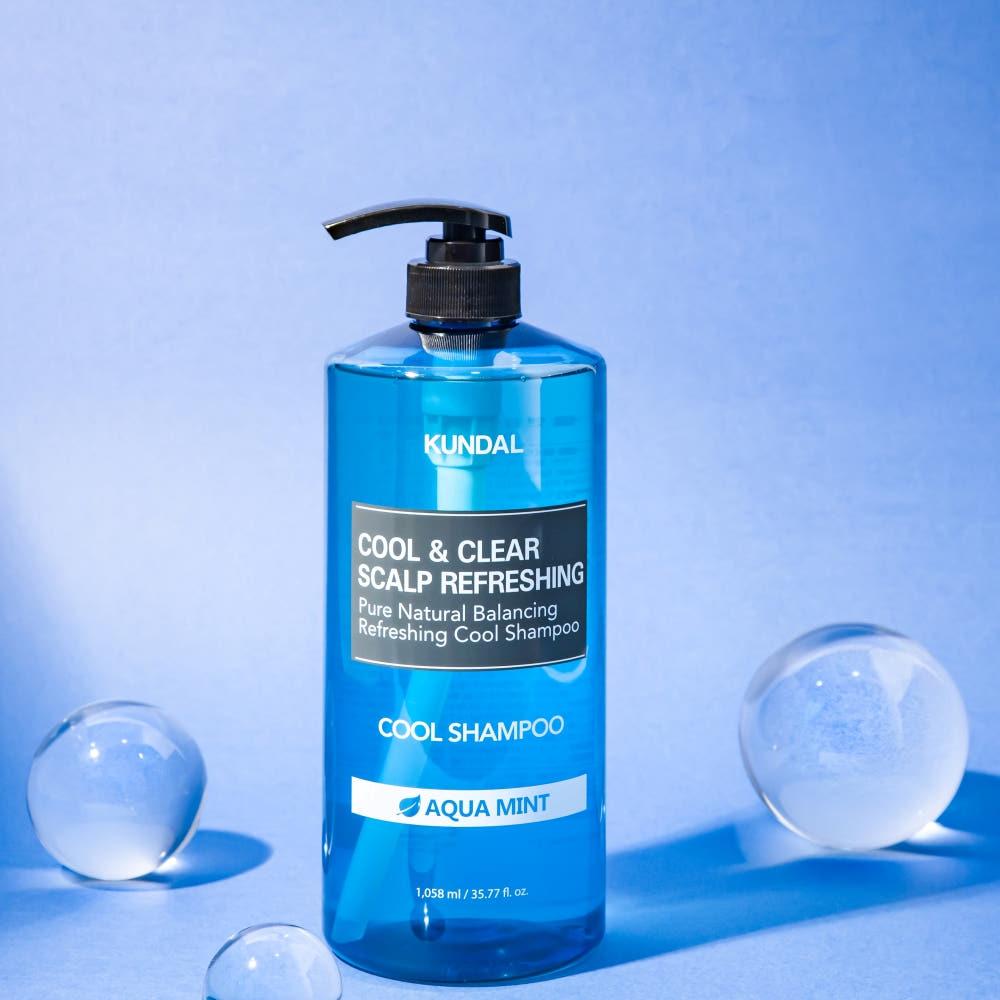 쿤달 스칼프 리프레싱 쿨 샴푸 아쿠아민트 1058ml