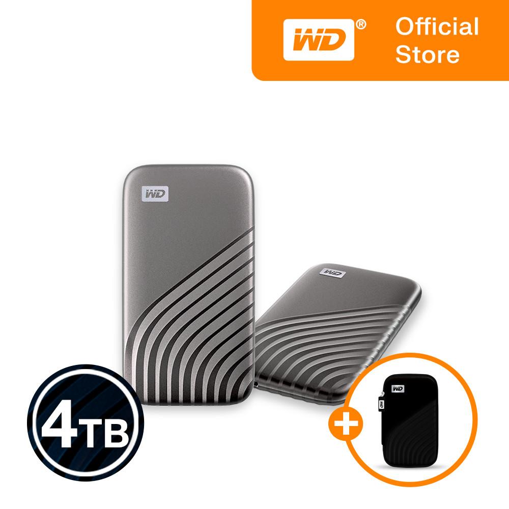 WD NEW My Passport SSD 4TB 외장SSD [우체국/파우치증정]
