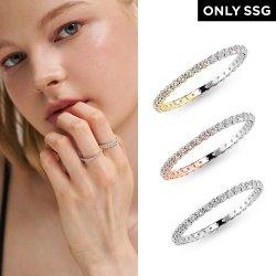 [SSG단독][도로시] 14k 랩 다이아몬드 이터니티 반지(1.5mm) 4호-11호