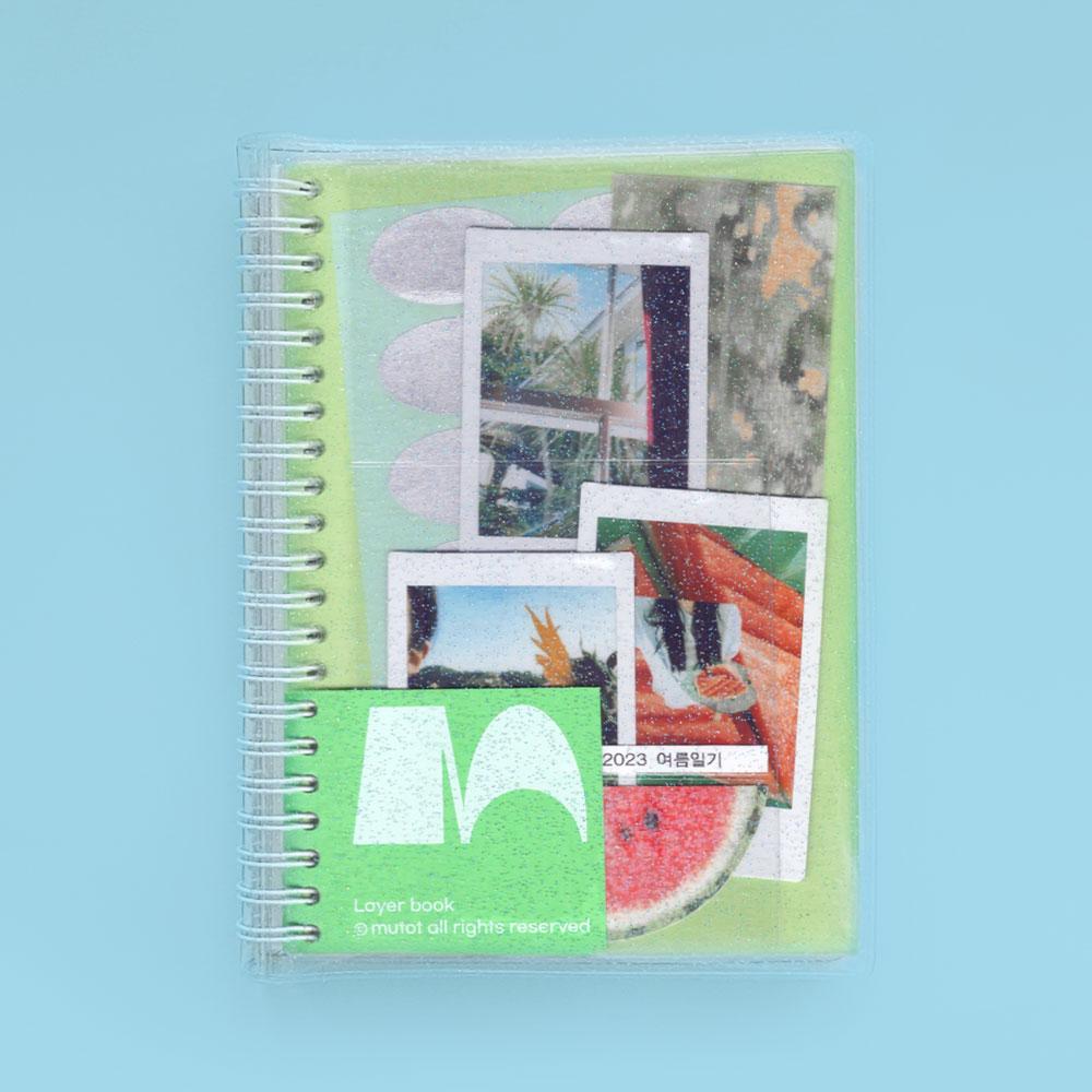Layer Book★light green