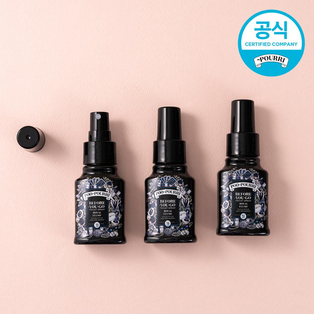 푸푸리 41ml 70회분 로열플러쉬향 3개 세트