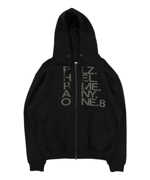 TCM plz hooded zip-up (black)