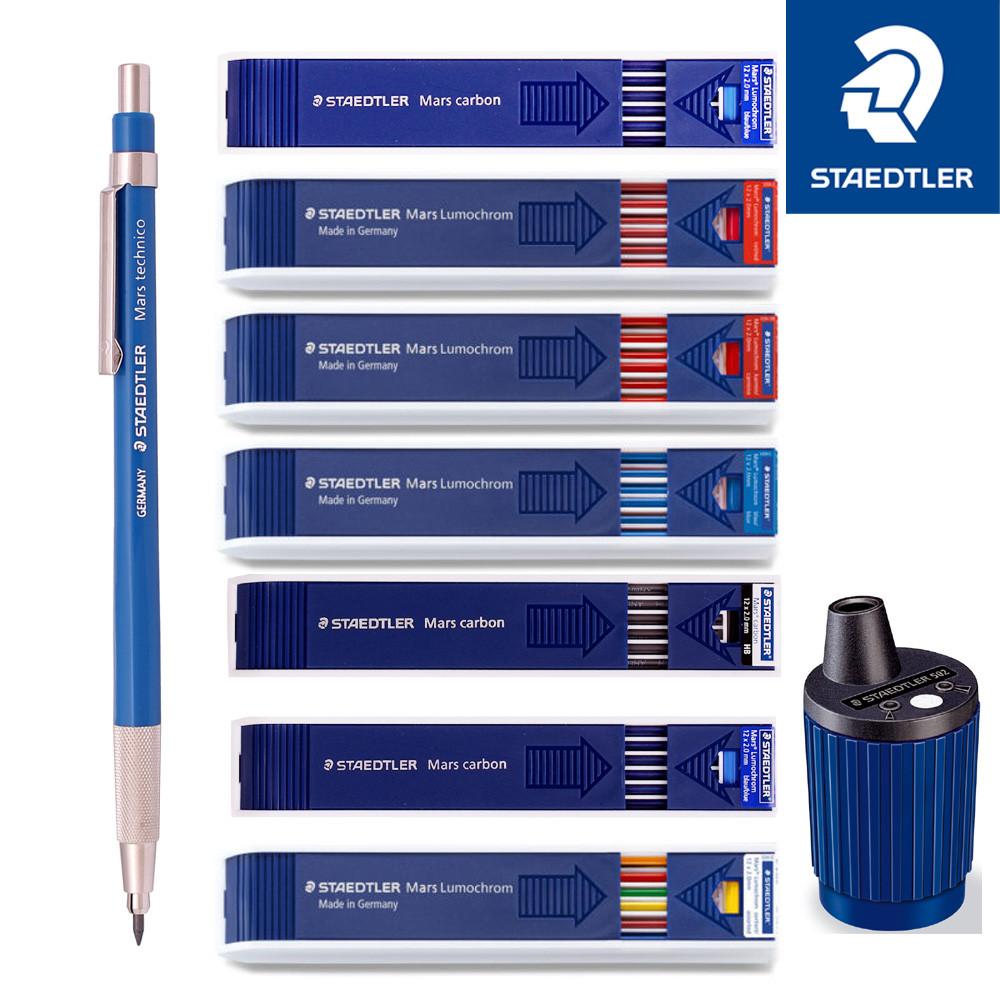 스테들러 홀더펜 780C 2.0mm 목수연필 목공 건설 전문가용 제도샤프 홀더펜슬