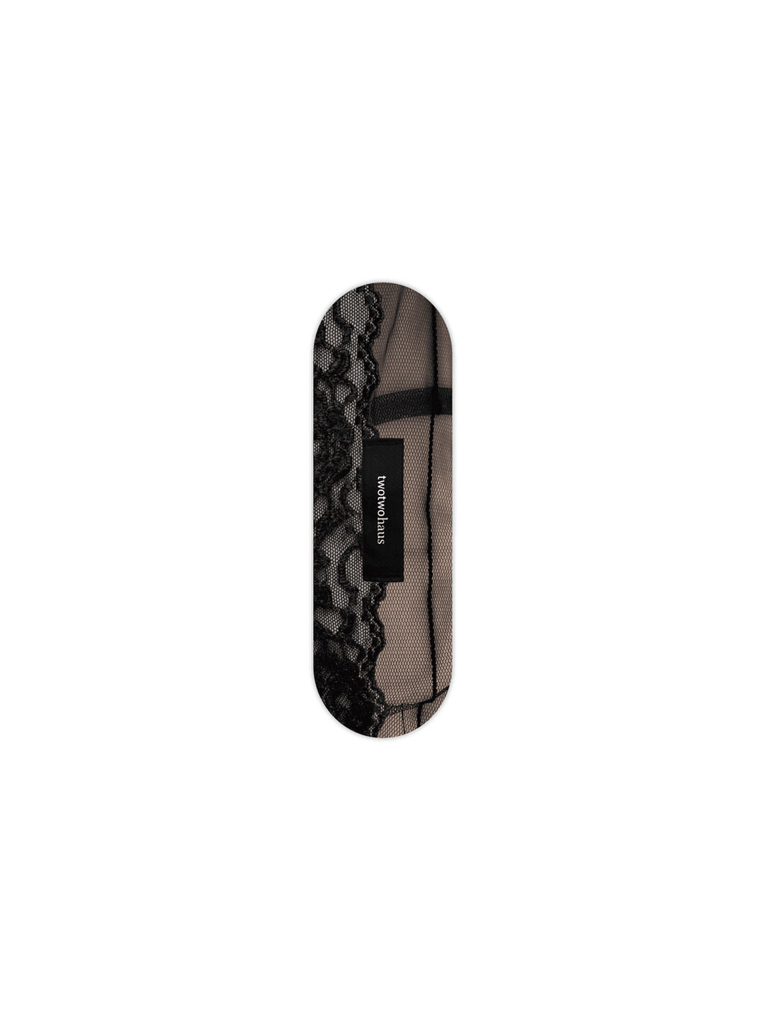 lace layer bandtok - black