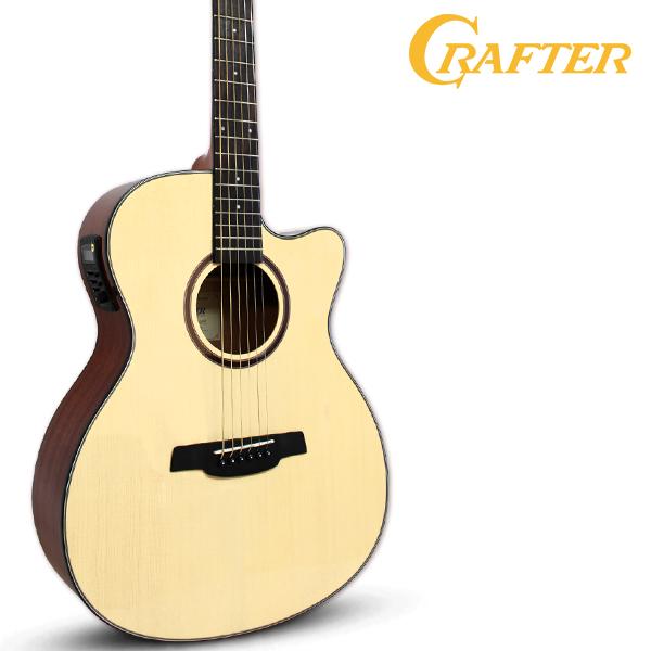 크래프터 HTE-250EQ 픽업장착 입문용 통기타